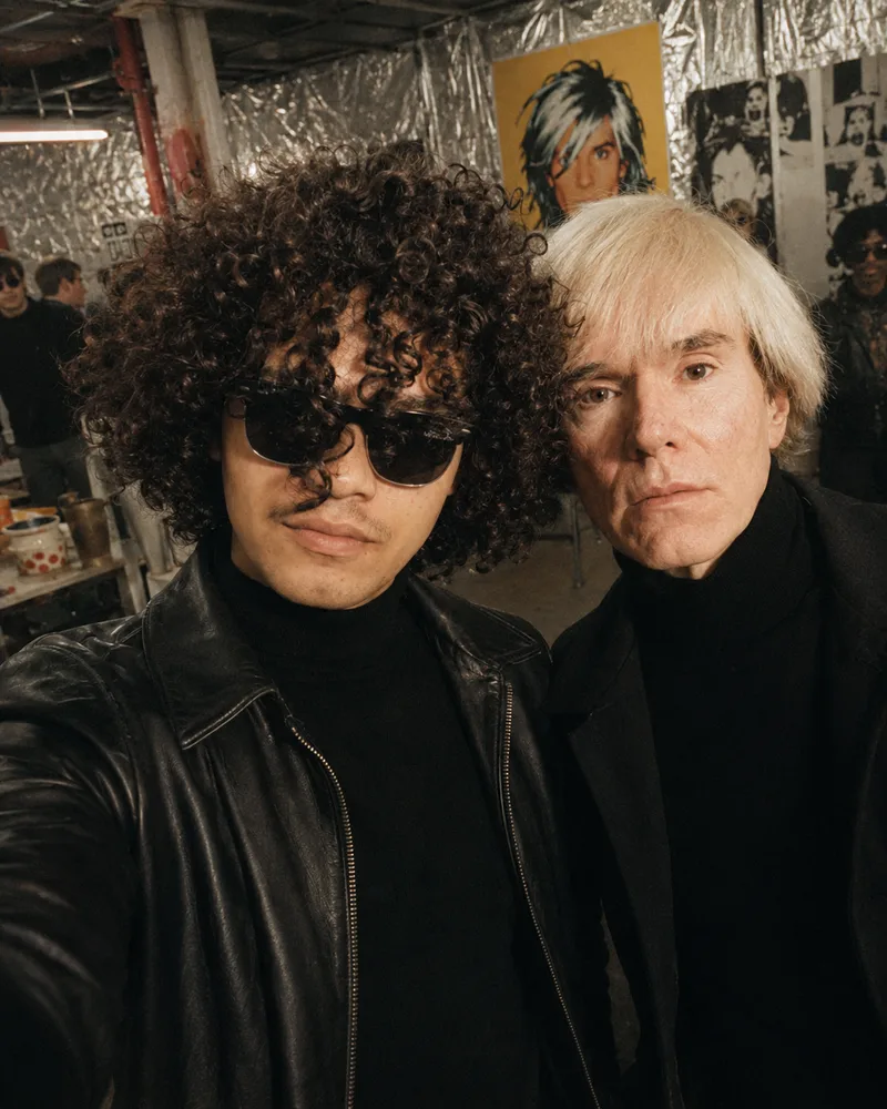 Andy Warhol at The Factory